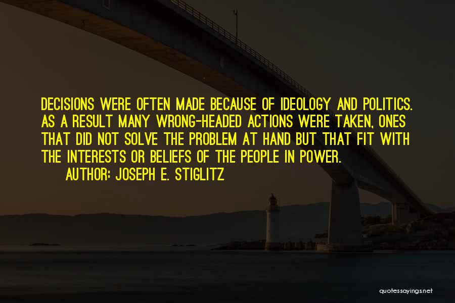 Joseph Stiglitz Globalization Quotes By Joseph E. Stiglitz