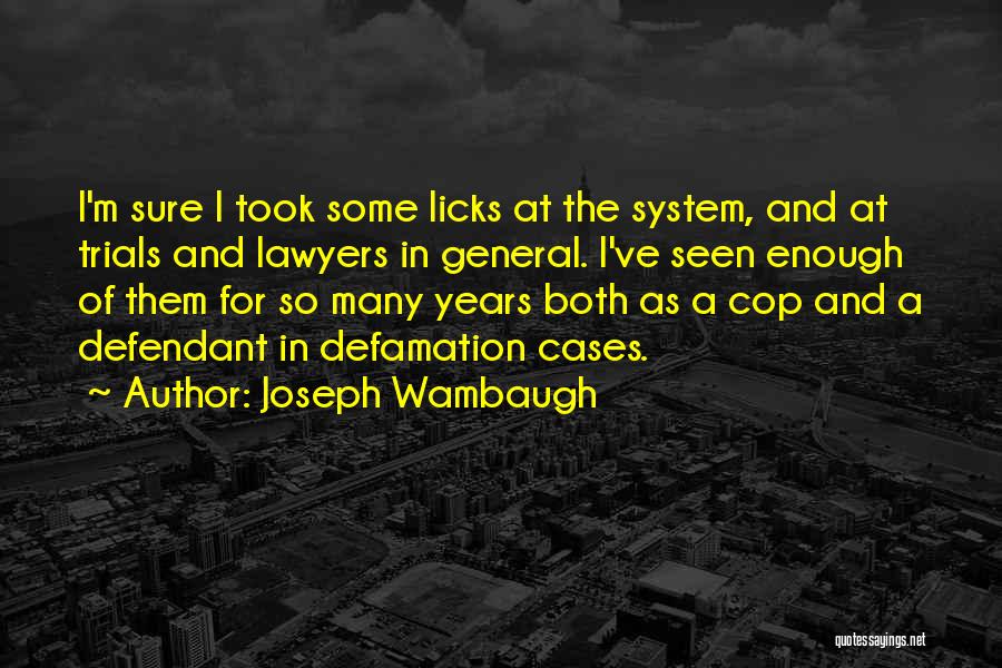 Joseph Wambaugh Quotes 1266307