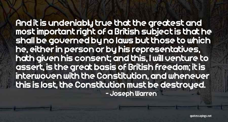 Joseph Warren Quotes 738711 Joseph Warren Quotes 738711