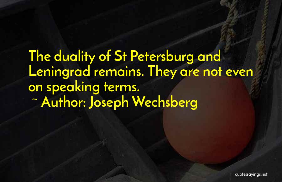 Joseph Wechsberg Quotes 949281