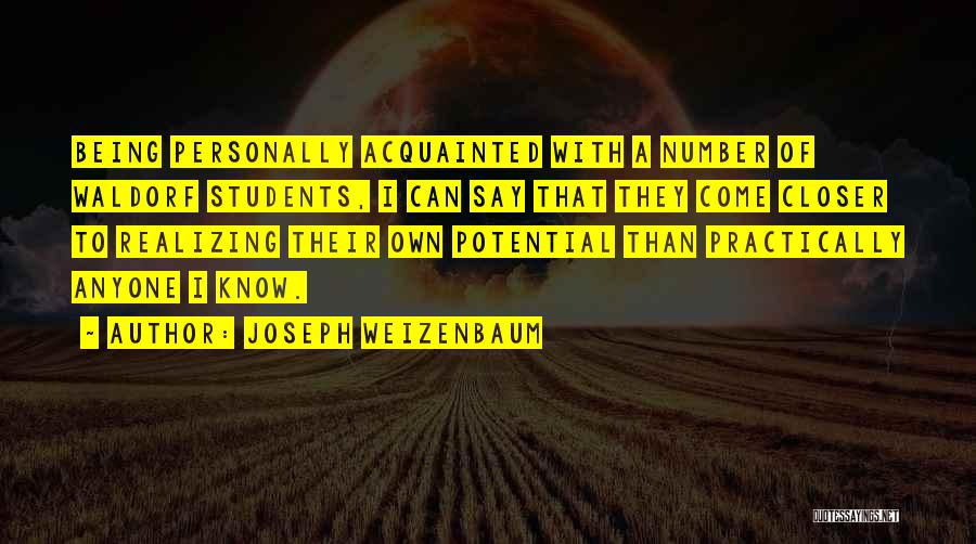 Joseph Weizenbaum Quotes 654520