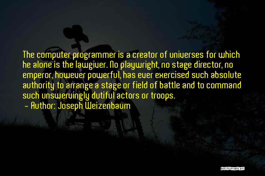 Joseph Weizenbaum Quotes 850184