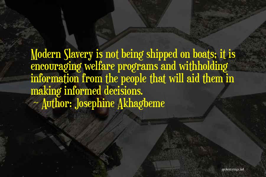 Josephine Akhagbeme Quotes 1576483