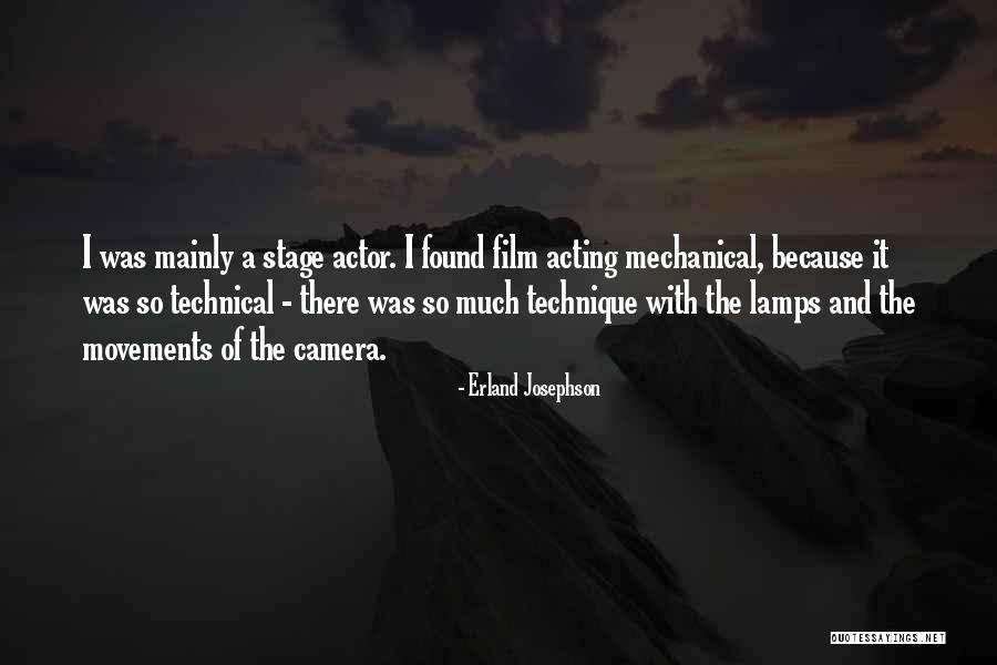 Josephson Quotes By Erland Josephson Josephson Quotes By Erland Josephson