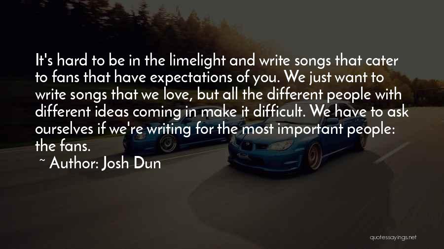 Josh Dun Quotes 312107