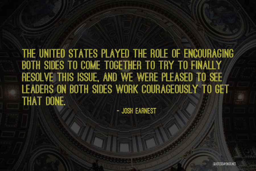 Josh Earnest Quotes 615009 Josh Earnest Quotes 615009