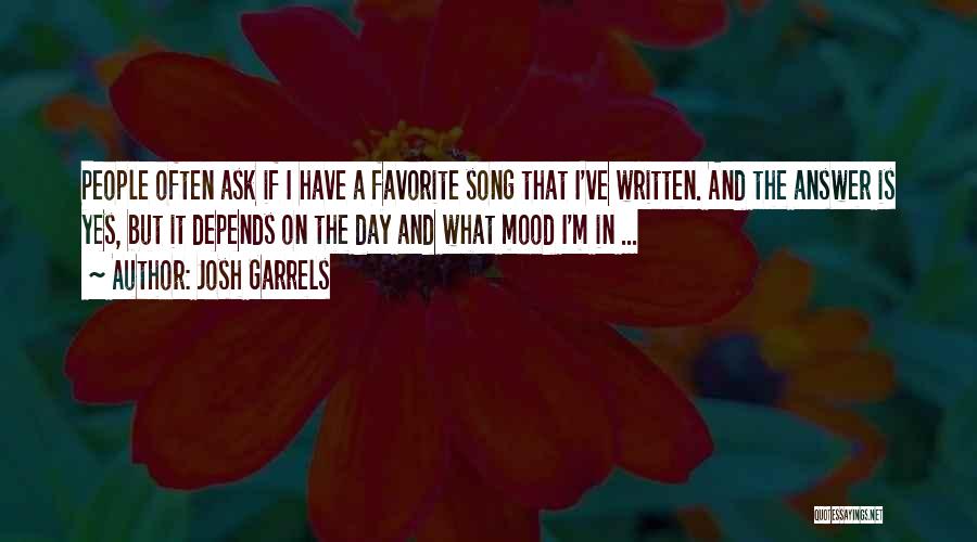 Josh Garrels Song Quotes By Josh Garrels