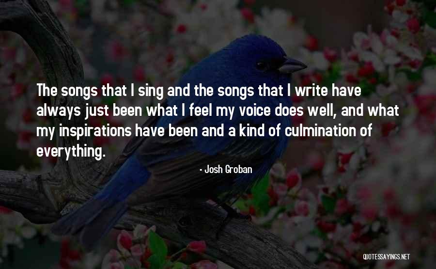 Josh Groban Quotes 918139