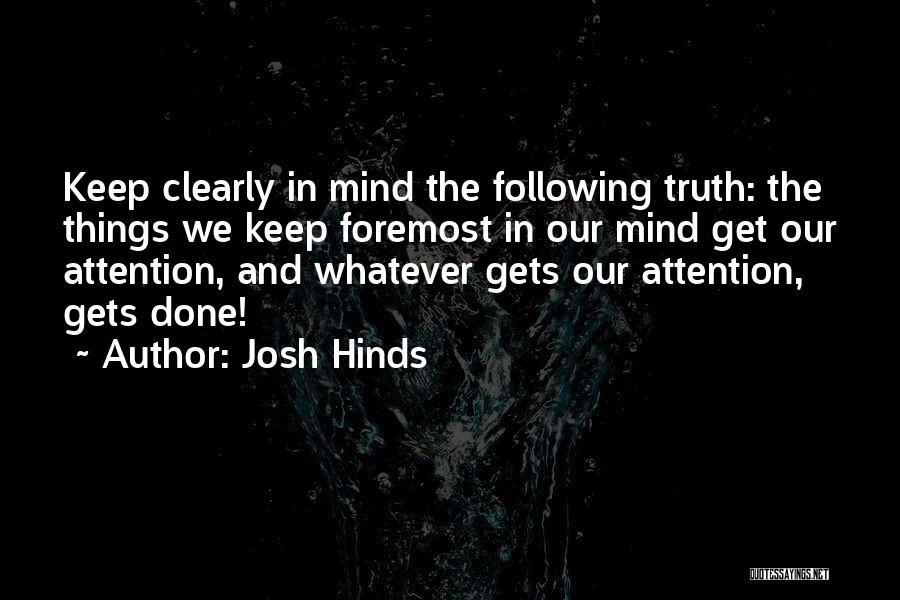 Josh Hinds Quotes 2042979