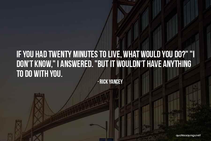 Josh Jacobs Quotes By Rick Yancey Josh Jacobs Quotes By Rick Yancey