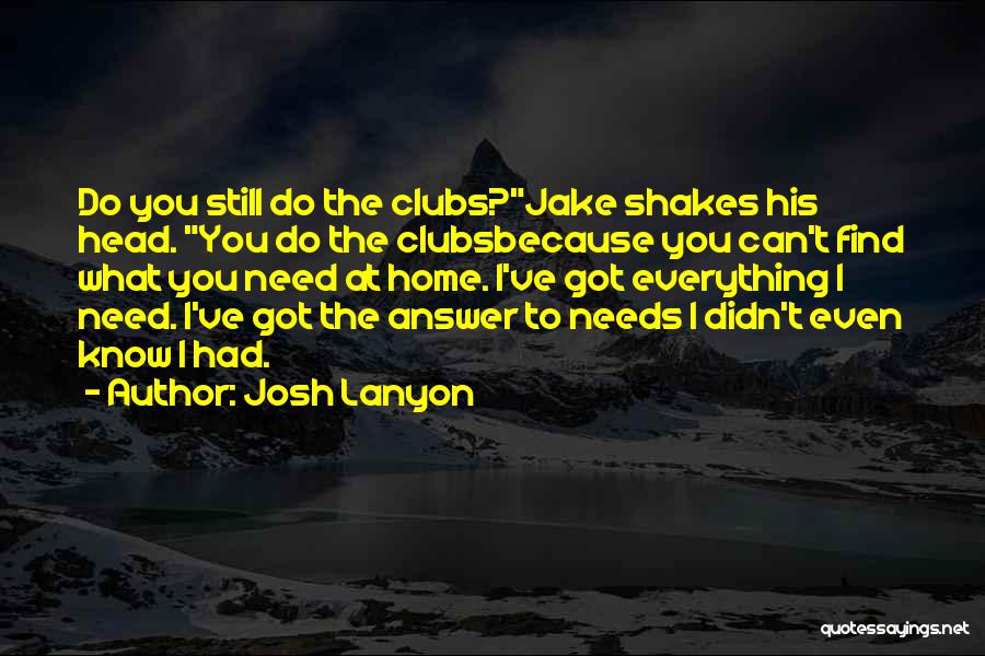 Josh Lanyon Quotes 134582