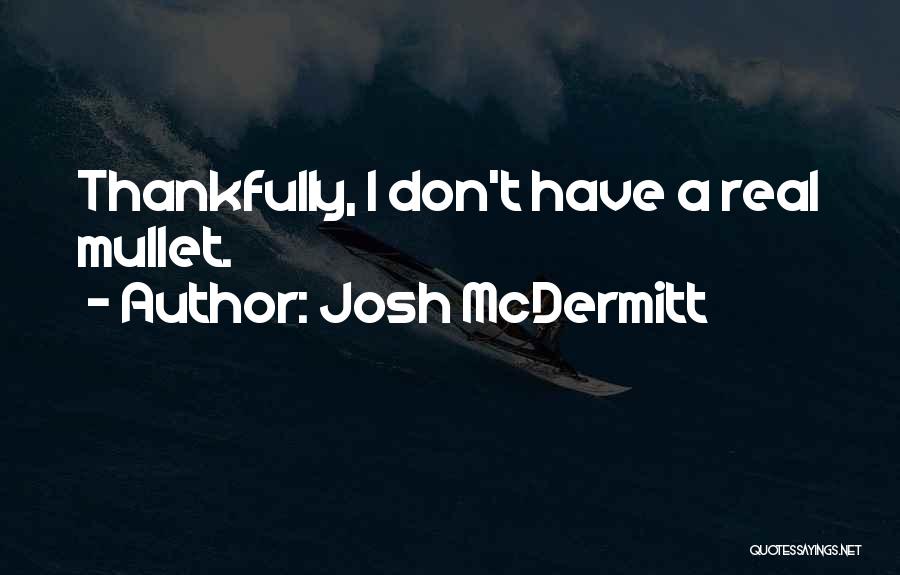 Josh McDermitt Quotes 307213