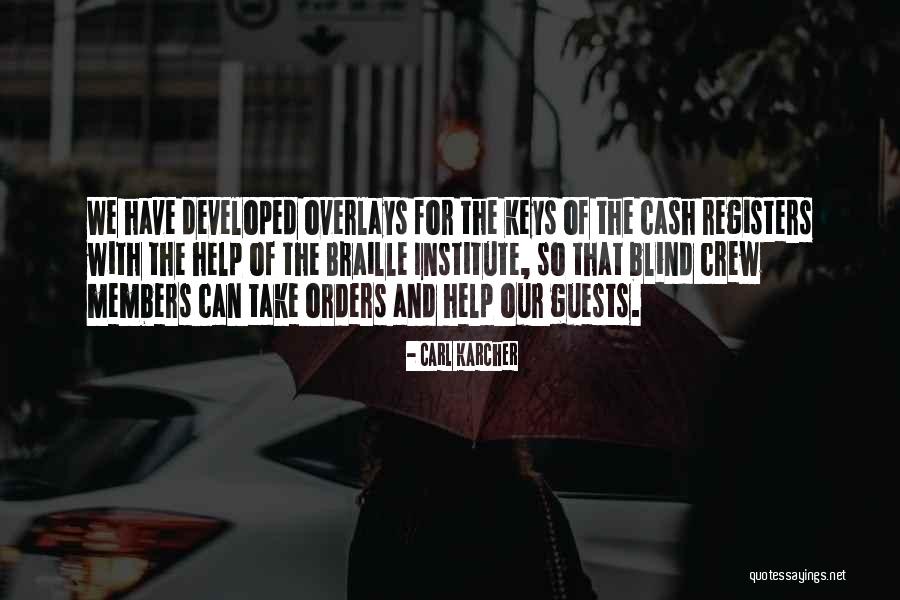 Josh Parker Quotes By Carl Karcher Josh Parker Quotes By Carl Karcher