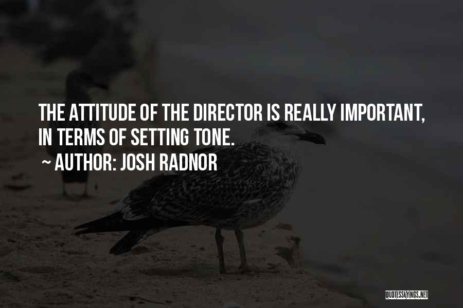 Josh Quotes By Josh Radnor