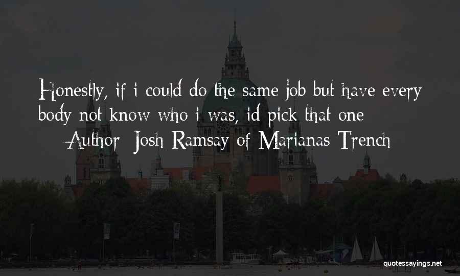 Josh Ramsay Of Marianas Trench Quotes 262185