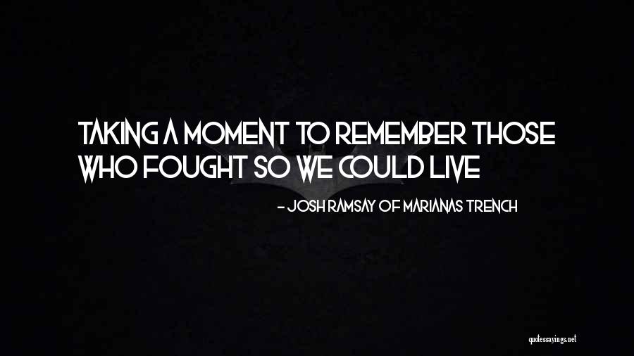 Josh Ramsay Of Marianas Trench Quotes 561881