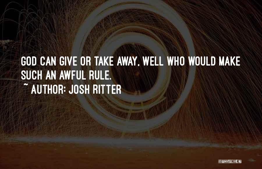 Josh Ritter Quotes 1501270