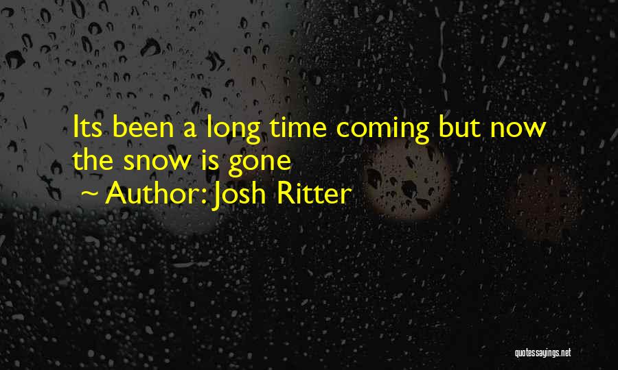 Josh Ritter Quotes 585029