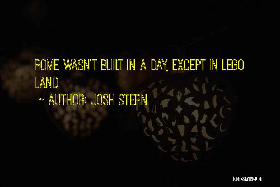 Josh Stern Quotes 1355226