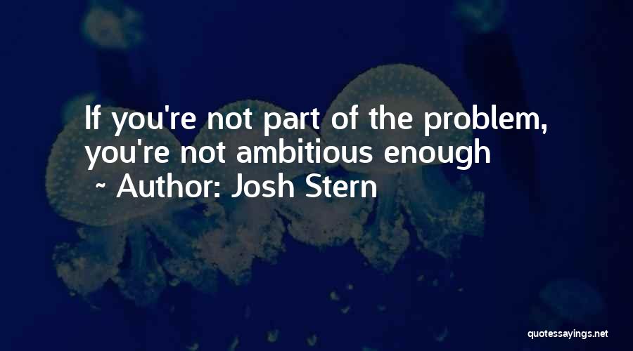 Josh Stern Quotes 2088581