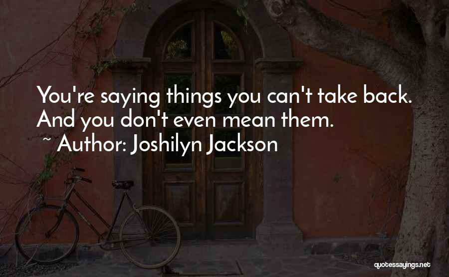 Joshilyn Jackson Quotes 1426033