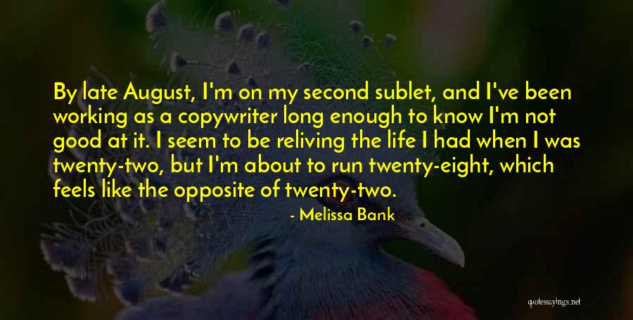 Joshlyn Braswell Quotes By Melissa Bank Joshlyn Braswell Quotes By Melissa Bank