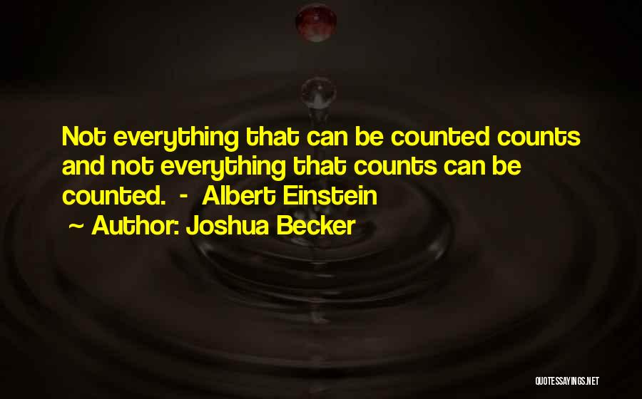 Joshua Becker Quotes 1929409