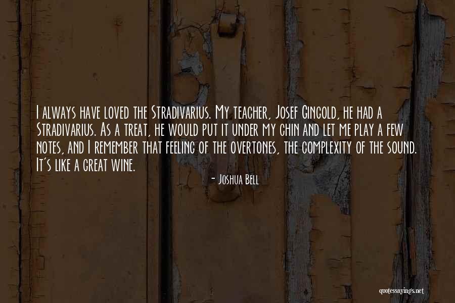 Joshua Bell Quotes 2026635 Joshua Bell Quotes 2026635