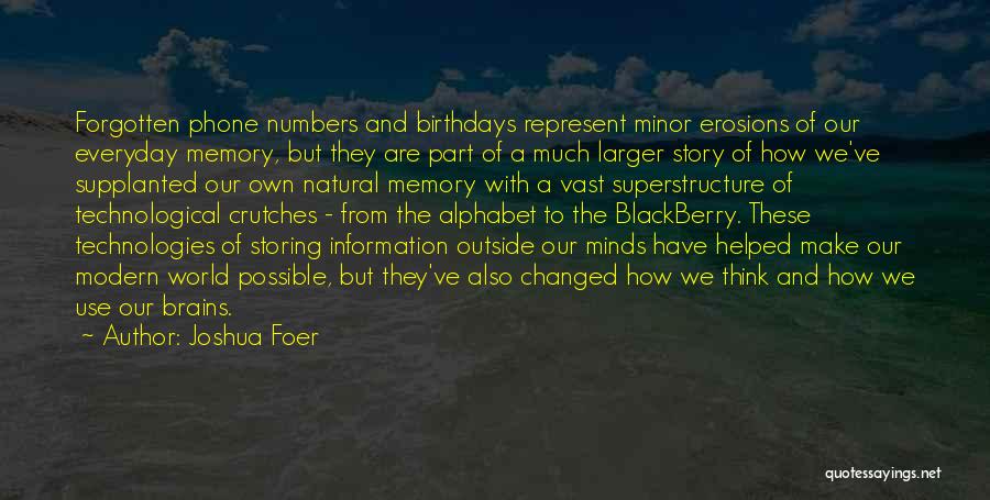 Joshua Foer Quotes 1132900