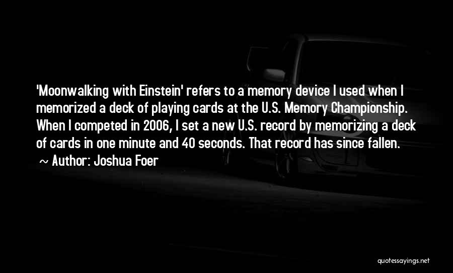 Joshua Foer Quotes 1784583