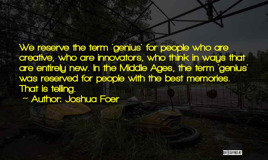 Joshua Foer Quotes 2061680