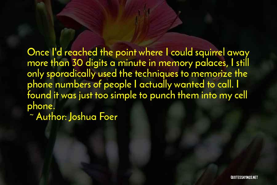 Joshua Foer Quotes 732772