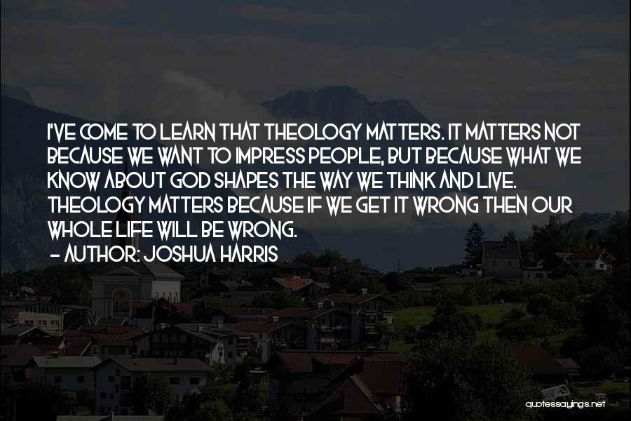 Joshua Harris Quotes 1108944