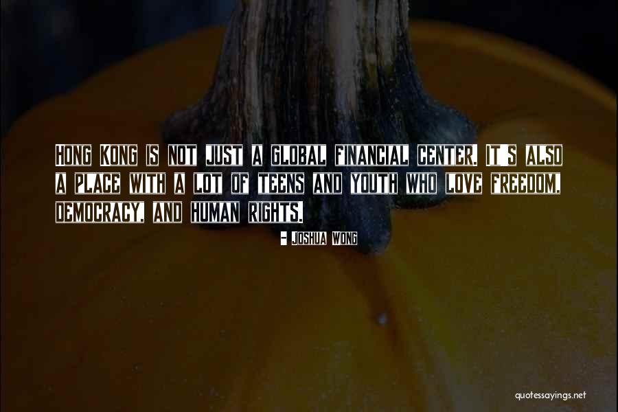 Joshua Hong Quotes By Joshua Wong Joshua Hong Quotes By Joshua Wong