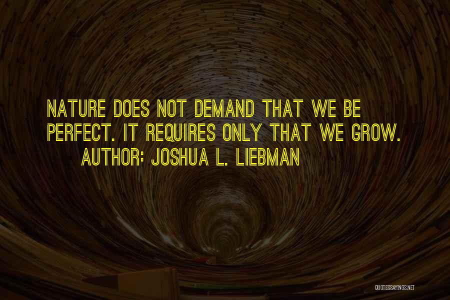 Joshua L. Liebman Quotes 94780