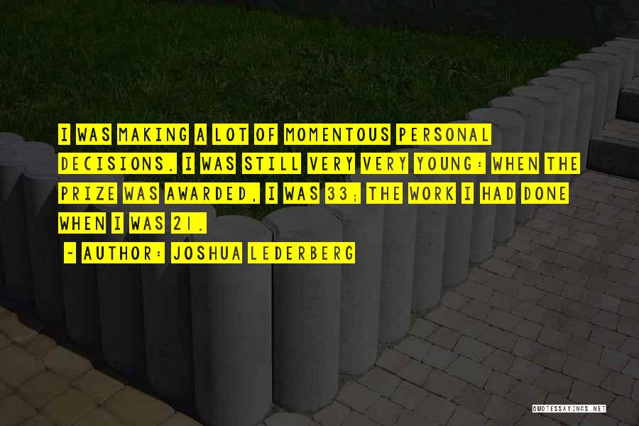 Joshua Lederberg Quotes 1311794