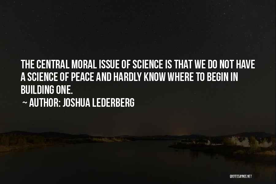 Joshua Lederberg Quotes 1526481