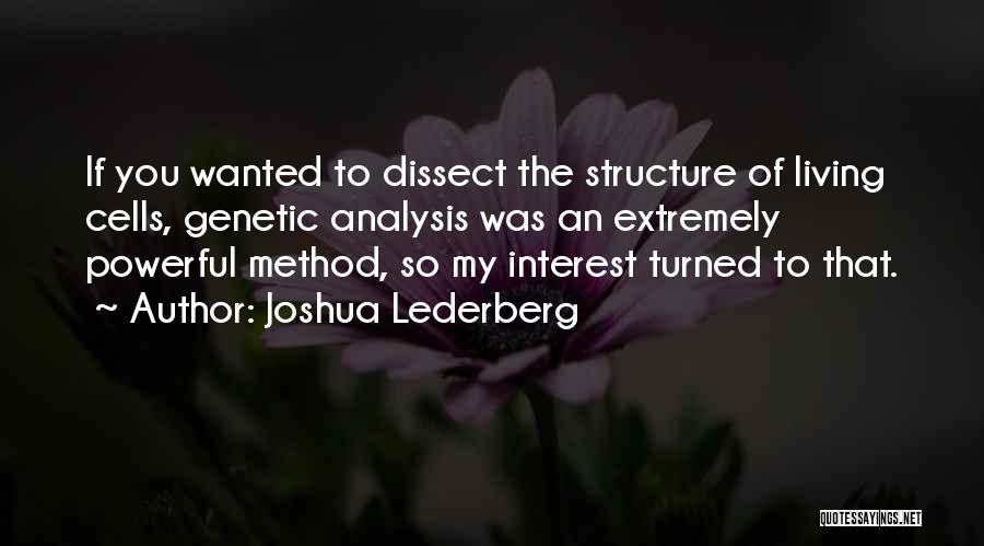 Joshua Lederberg Quotes 1792731