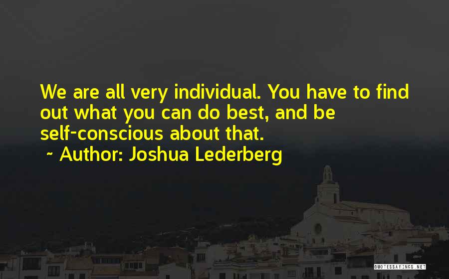 Joshua Lederberg Quotes 307838