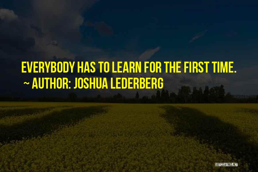 Joshua Lederberg Quotes 399928