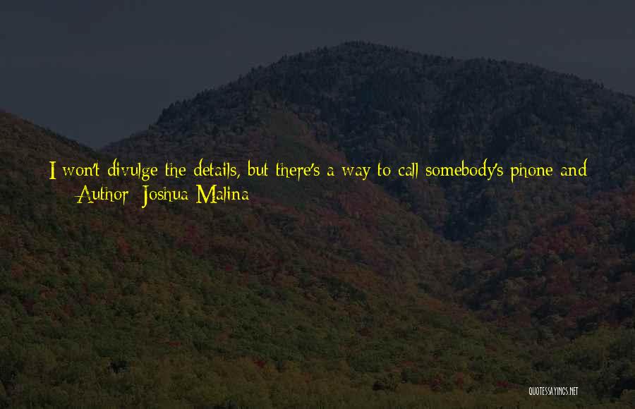 Joshua Malina Quotes 571169