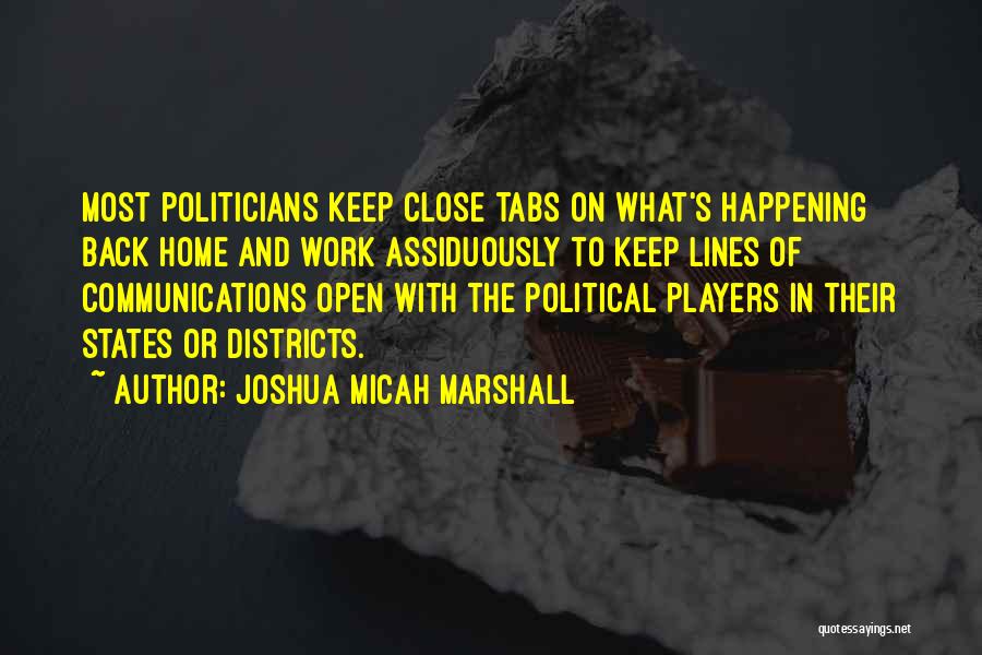 Joshua Micah Marshall Quotes 365201