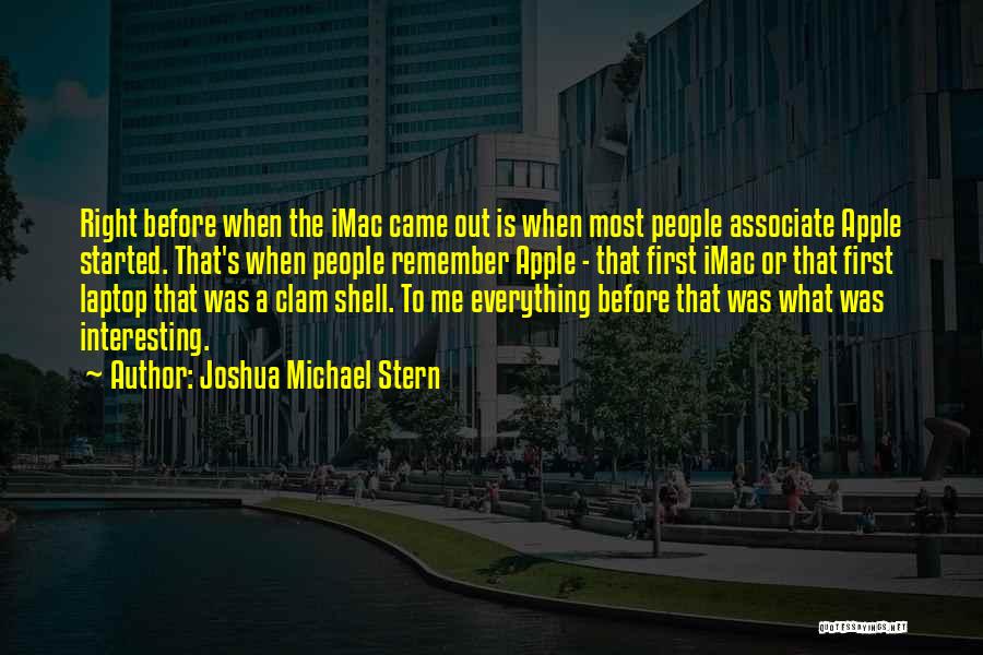 Joshua Michael Stern Quotes 2097808