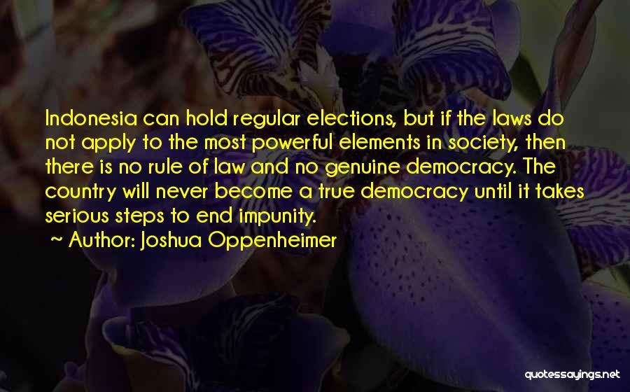 Joshua Oppenheimer Quotes 349529