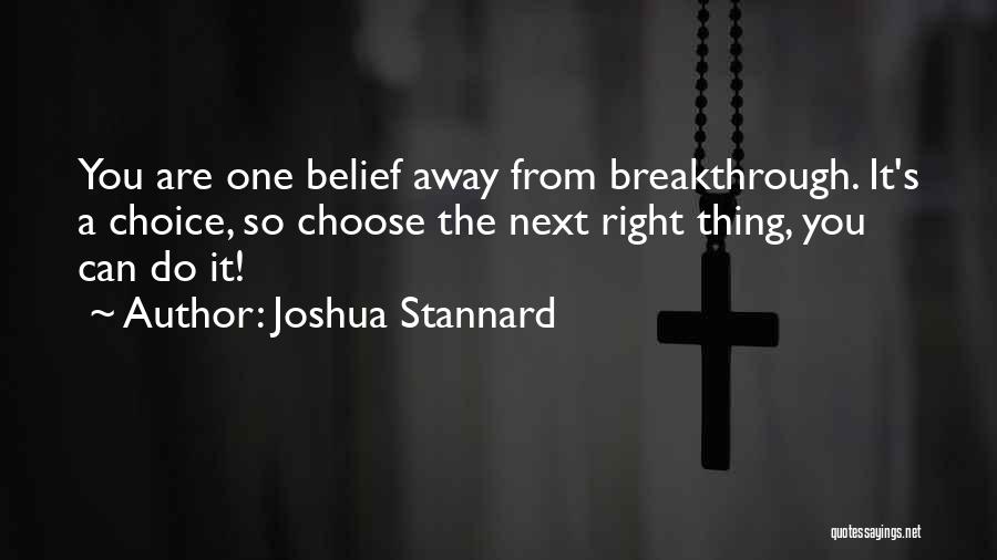 Joshua Stannard Quotes 2233380