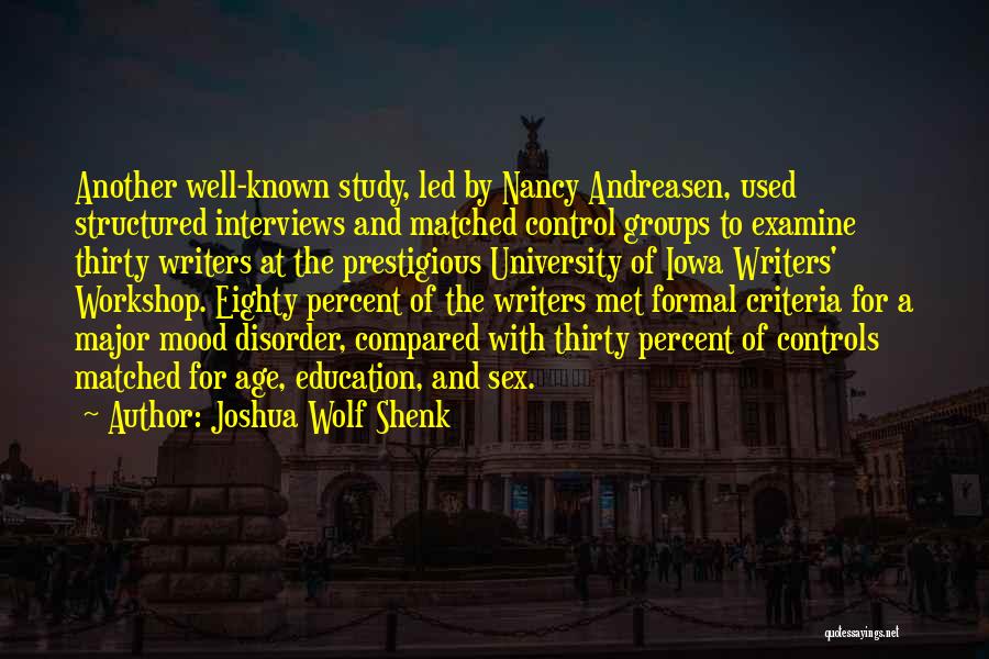 Joshua Wolf Shenk Quotes 220840