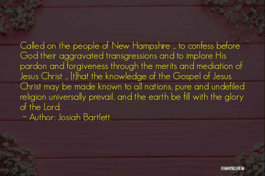 Josiah Bartlett Quotes 1576797