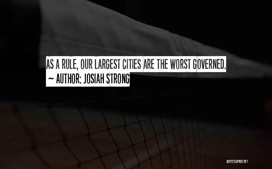 Josiah Strong Quotes 287555