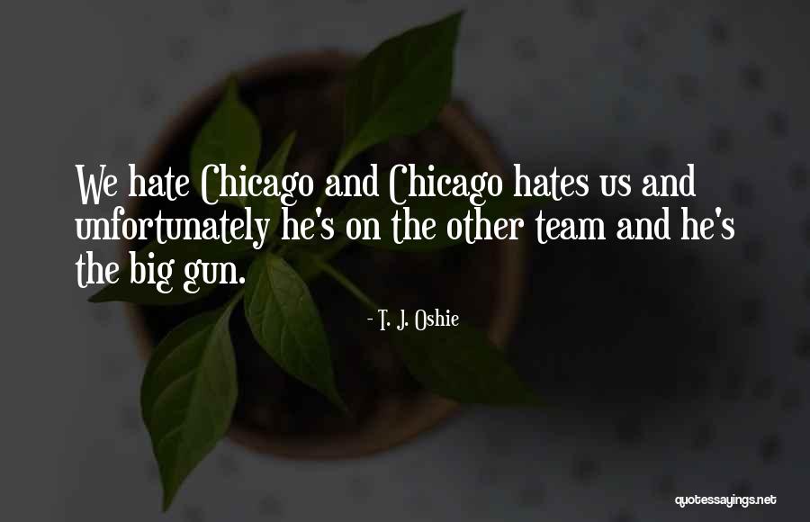 Josiah W Gibbs Quotes By T. J. Oshie Josiah W Gibbs Quotes By T. J. Oshie