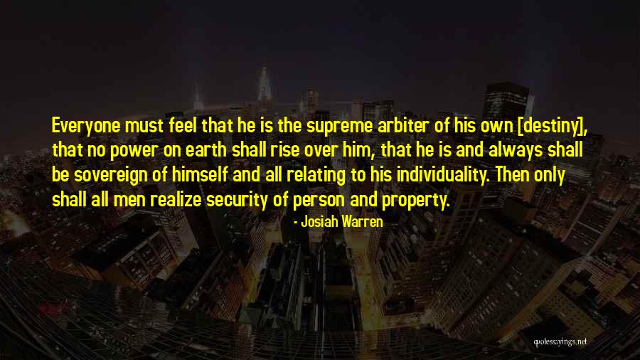 Josiah Warren Quotes 320280